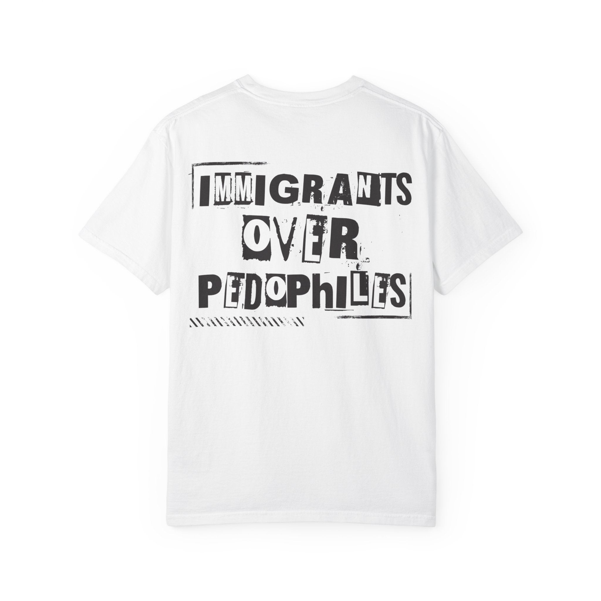 “Fuck ICE / Immigrants Over Pedophiles”